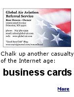 To many young and Web-savvy people who are accustomed to connecting digitally, the cards are irrelevant, wasteful  and just plain lame.